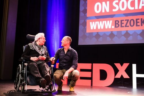 Eenzame ouderen op podium TEDxHaarlem 2017