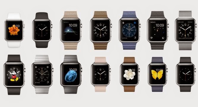 De Apple Watch is aanpasbaar in tientallen designs 