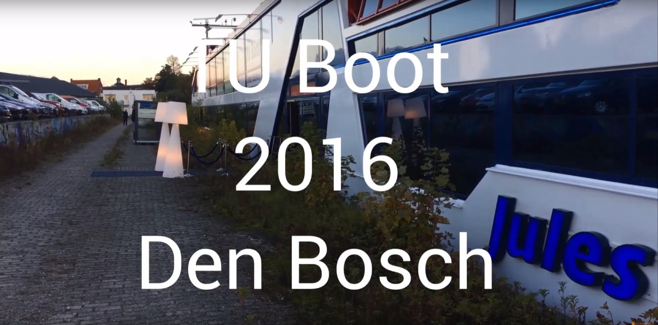 TU Boot 2016 aan de kade in Den Bosch