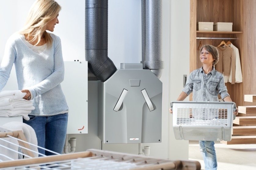 Lees meer over de warmte-terugwinunit van Zehnder