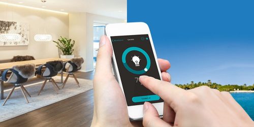 Bestuur uw woning met de eNet SMART HOME app. Waar u ook bent!