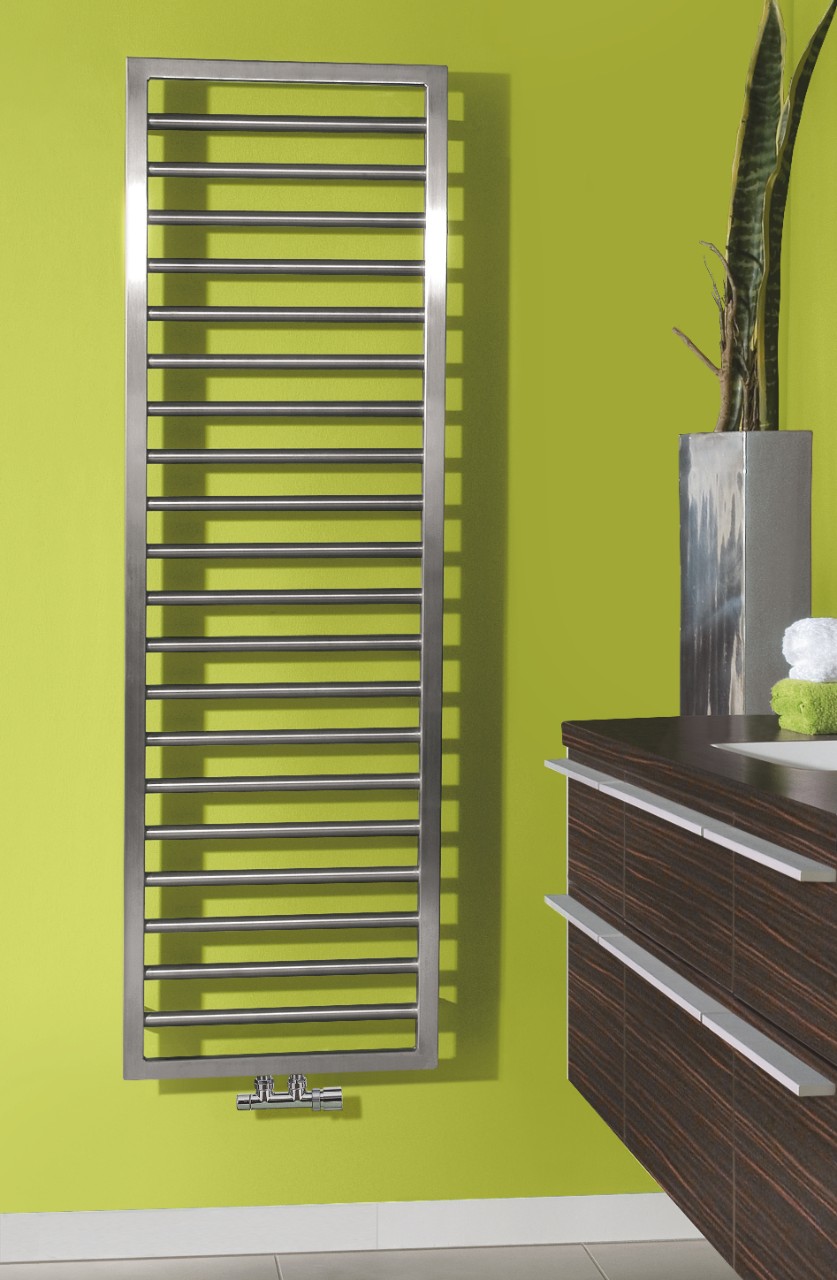 Designradiator met schaduw