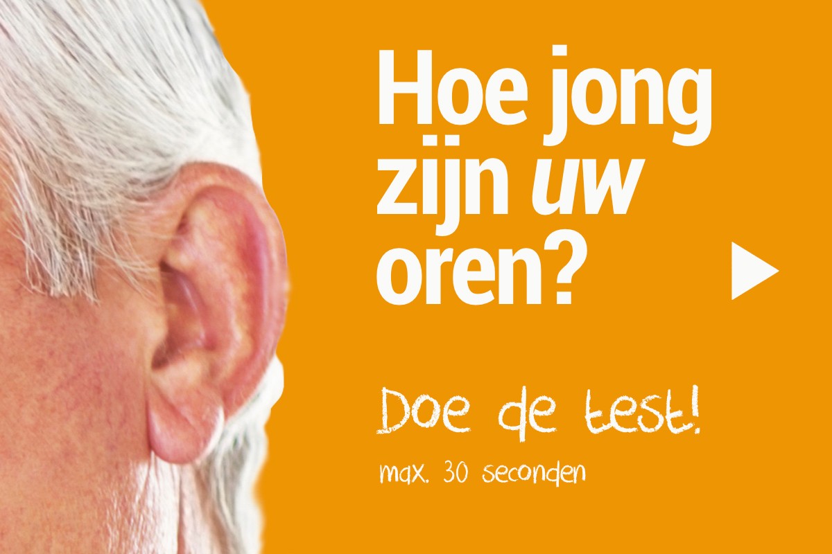 Hoe jong zijn uw oren test