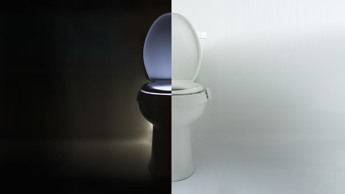 IllumniBowl toilet met bacteriedodende functie