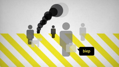 Schematische weergave werking NL-Alert 