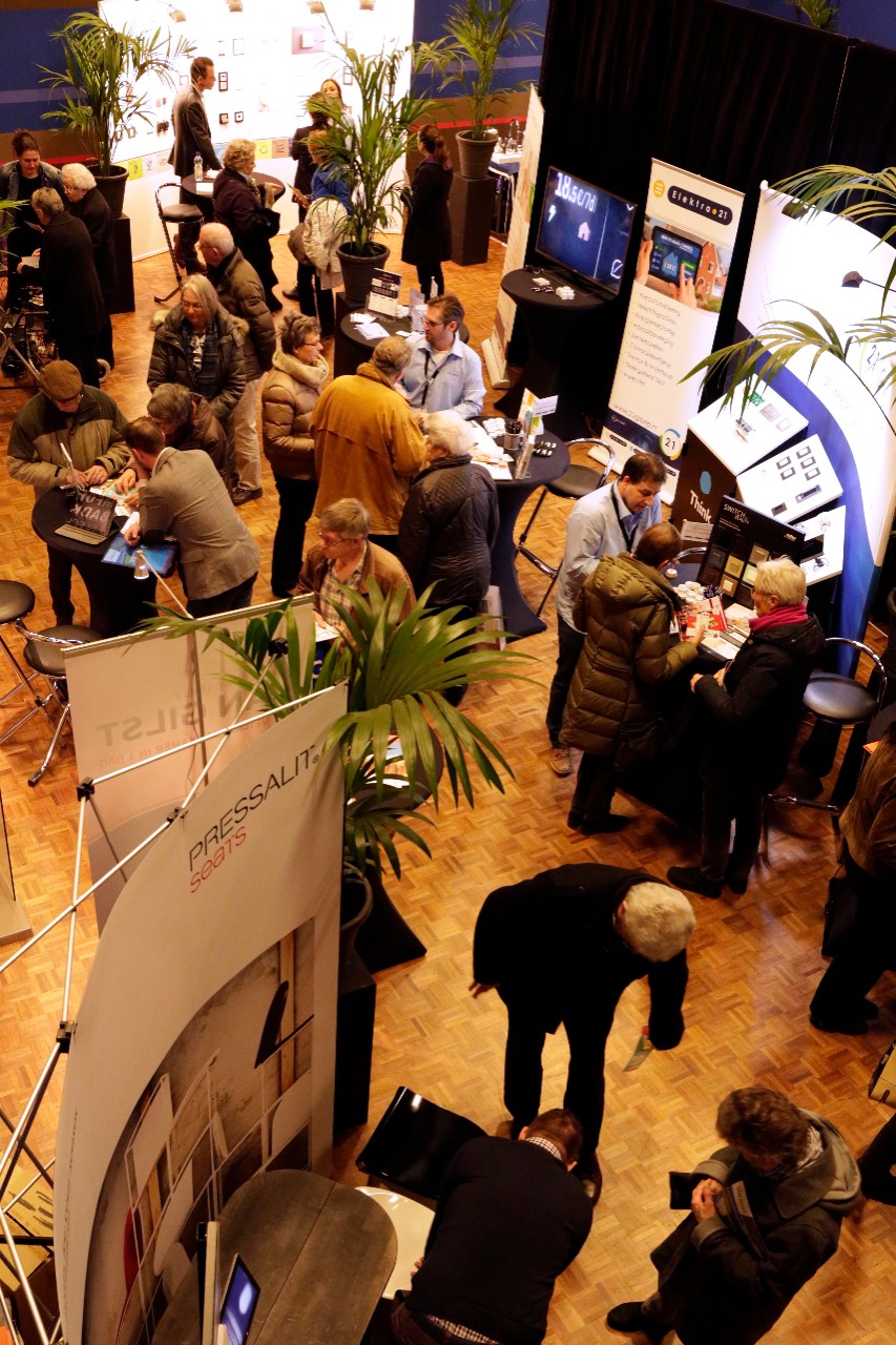 Drukte op de Comfortabel Thuis Beurs - Foto door LinD'sign fotografie