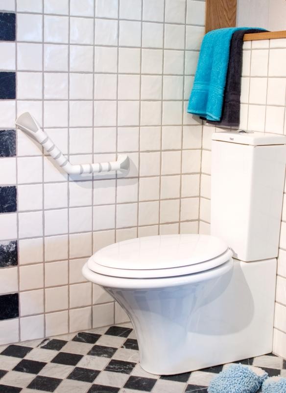 Muurbeugel van Etac in een toilet