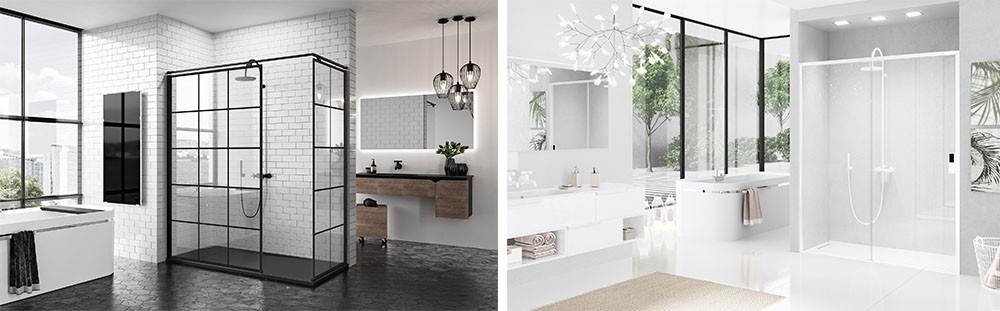 Novellini Black & White sanitair collectie