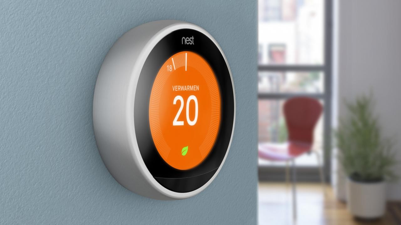 Slimme thermostaat Nest